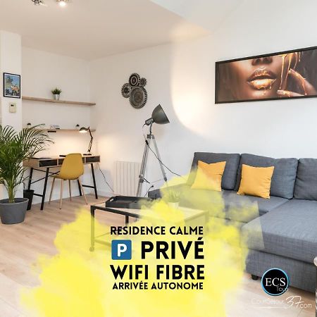 "Le Roll'S" - 1 Chambre - 5 Couchages - Calme - Terrasse - Parking Prive Tours Exterior photo